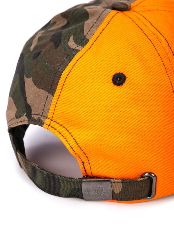 SIGNATURE EYES DAD HAT CAMO/ ORANGE