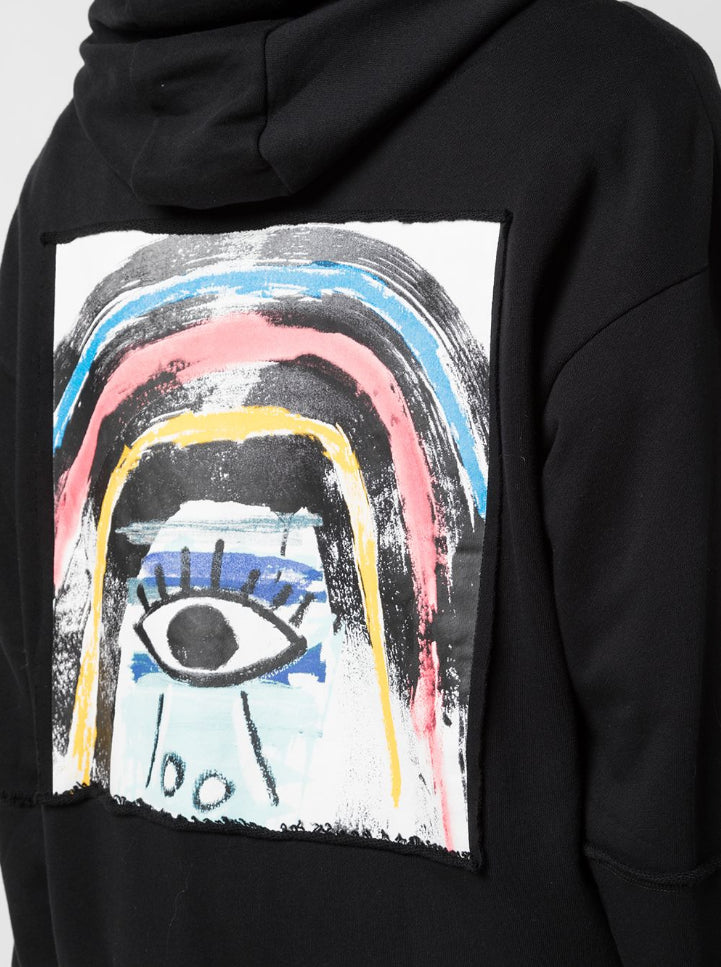 EYES IN THE BACK OF MY HEAD DROP SHOULDER HOODIE