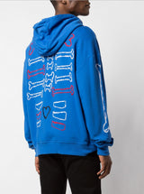 I HAVE NO LEGS SHOULDER HOODIE BLUE