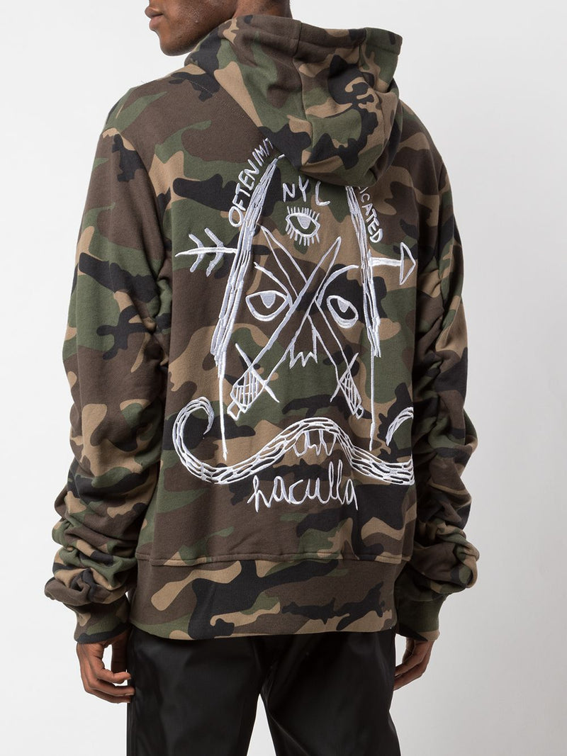 NEVER DUPLICATED DROP SHOULDER OVERSIZE SLEEVE HOODIE