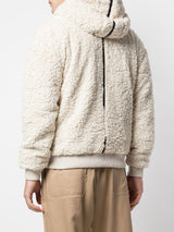 MASKED DROP SHOULDER HOODIE CREAM