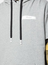 HAC-HEAD  S/S HOODIE HEATHER GREY