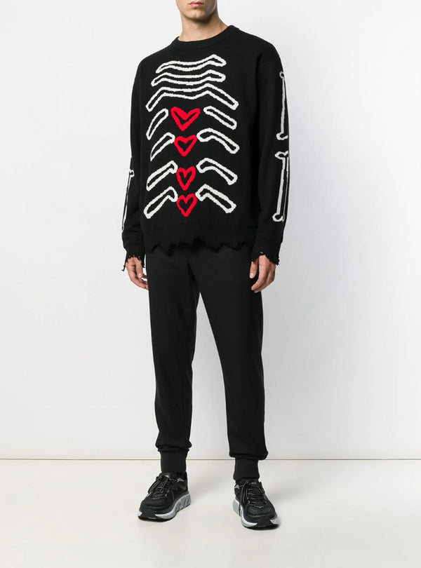 MY INSIDES SWEATER BLACK