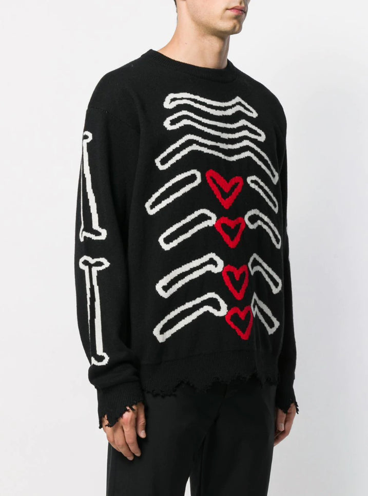 MY INSIDES SWEATER BLACK