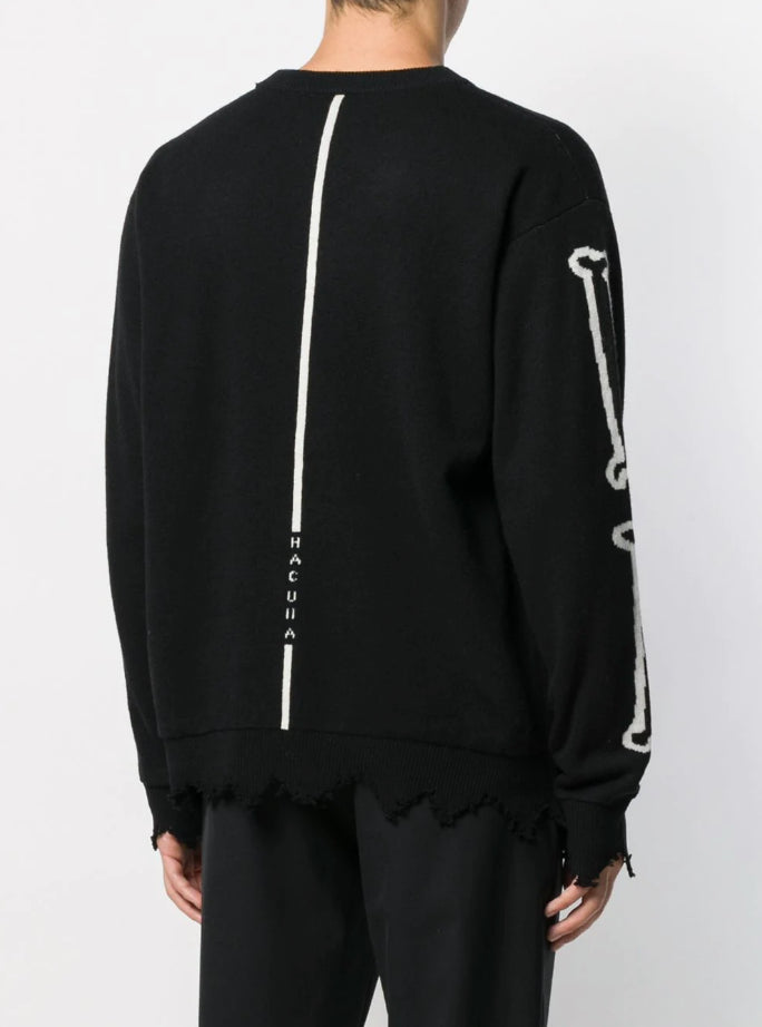 MY INSIDES SWEATER BLACK