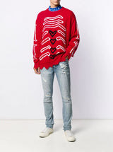 MY INSIDES SWEATER RED