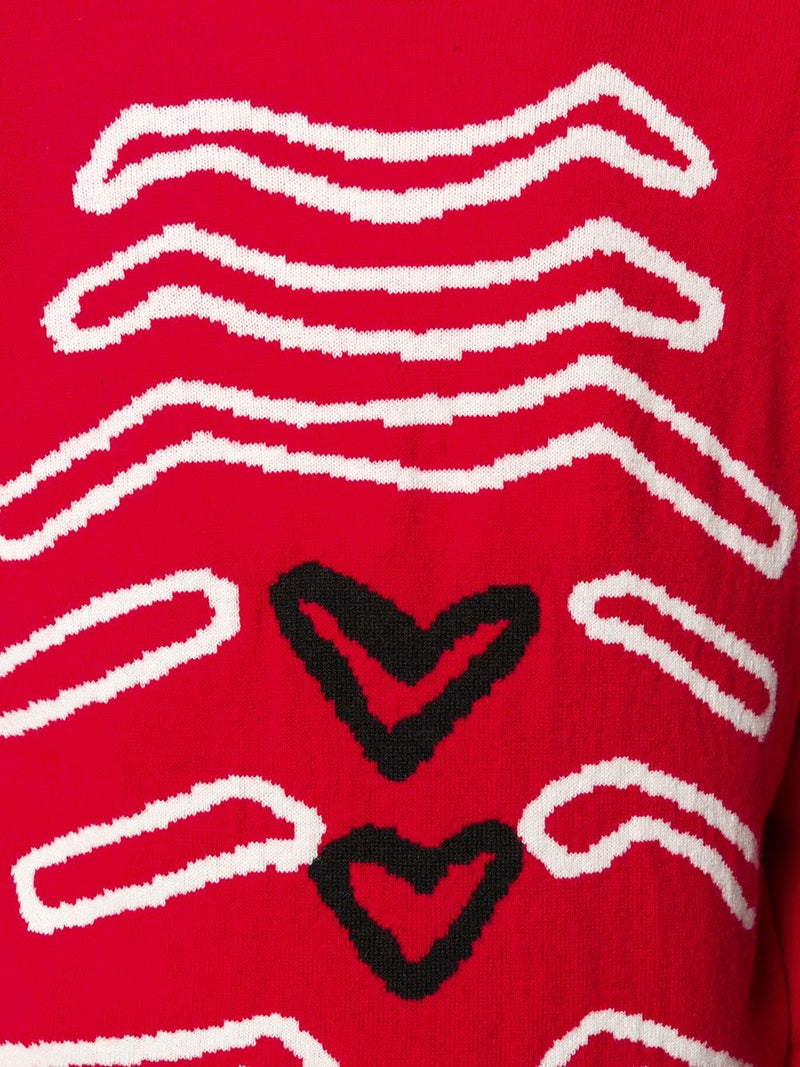 MY INSIDES SWEATER RED