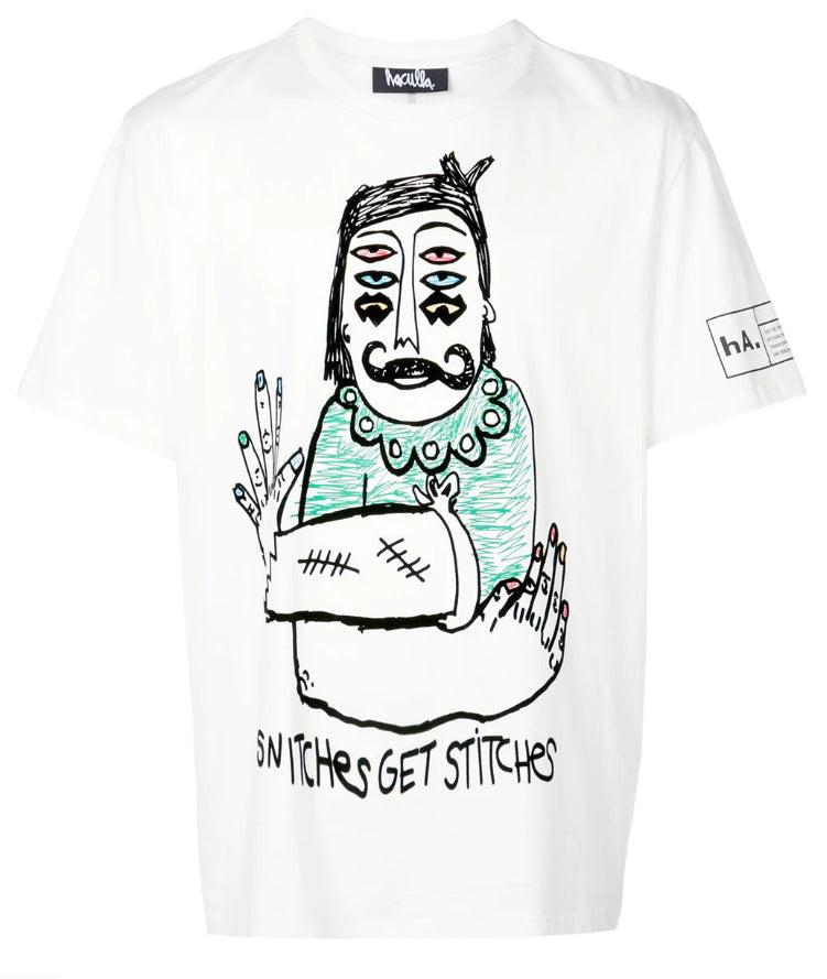 SNITCHES GET STITCHES STANDARD TEE