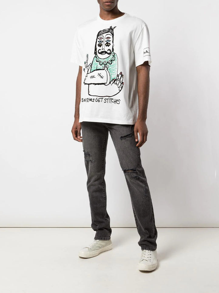 SNITCHES GET STITCHES STANDARD TEE