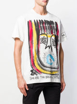 SHE ATE THE BREAD AND JETTED DROP SHOULDER TEE