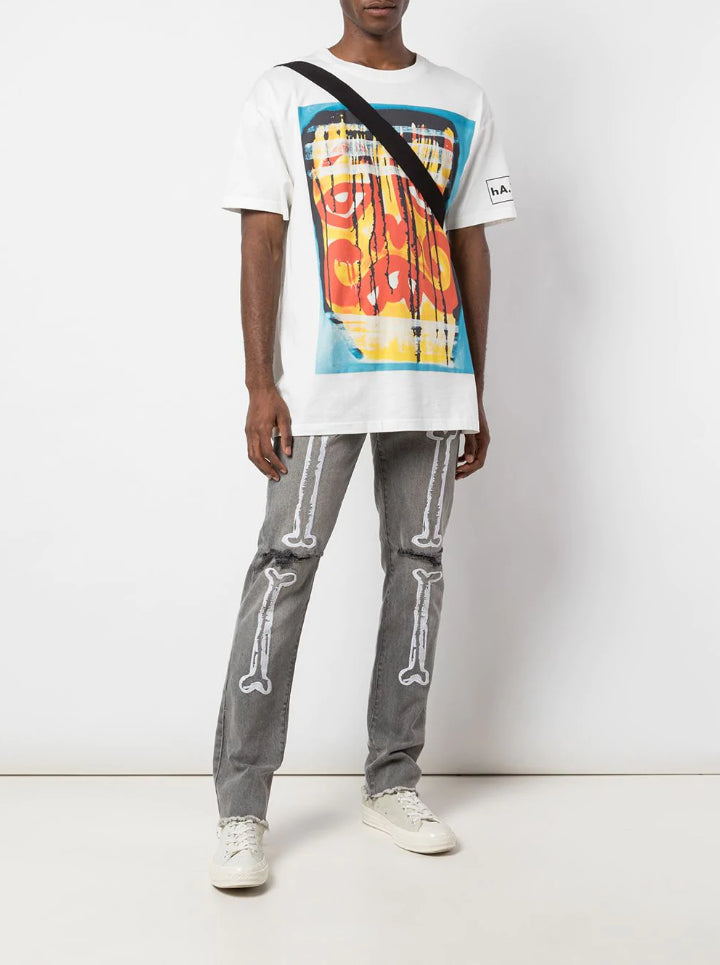 GRILLED N EATEN DROP SHOULDER TEE