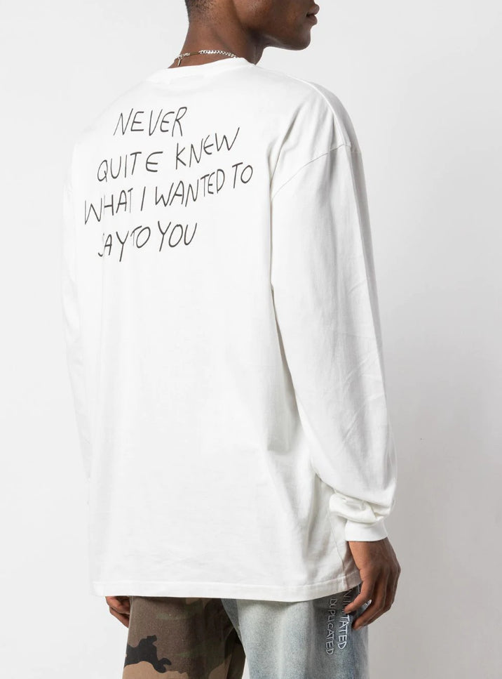 NEVER KNEW L/S TEE