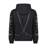 FALLEN ANGEL HOODIE BLACK