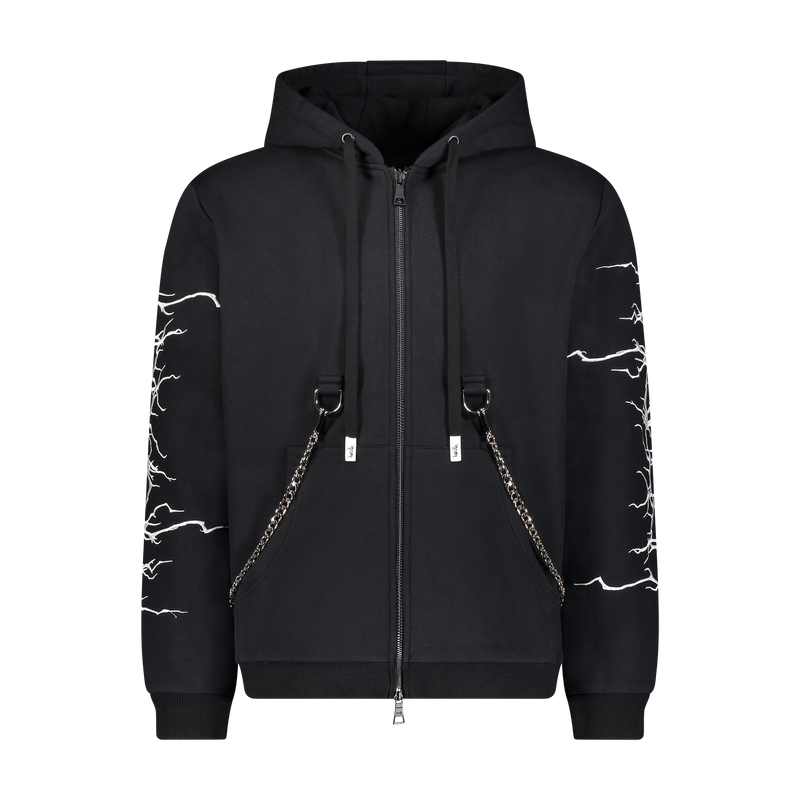 FALLEN ANGEL HOODIE BLACK