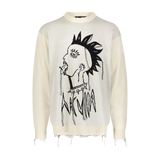 HAC PUNK SWEATER OFF WHITE