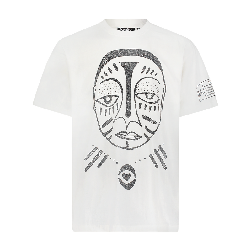 BELIEVE FACE TEE WHITE