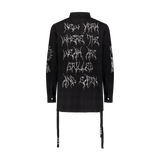 FACE OFF WOVEN BLACK