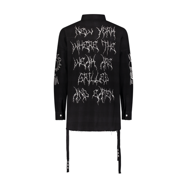 FACE OFF WOVEN BLACK