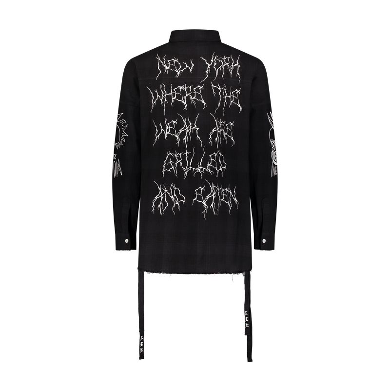 FACE OFF WOVEN BLACK