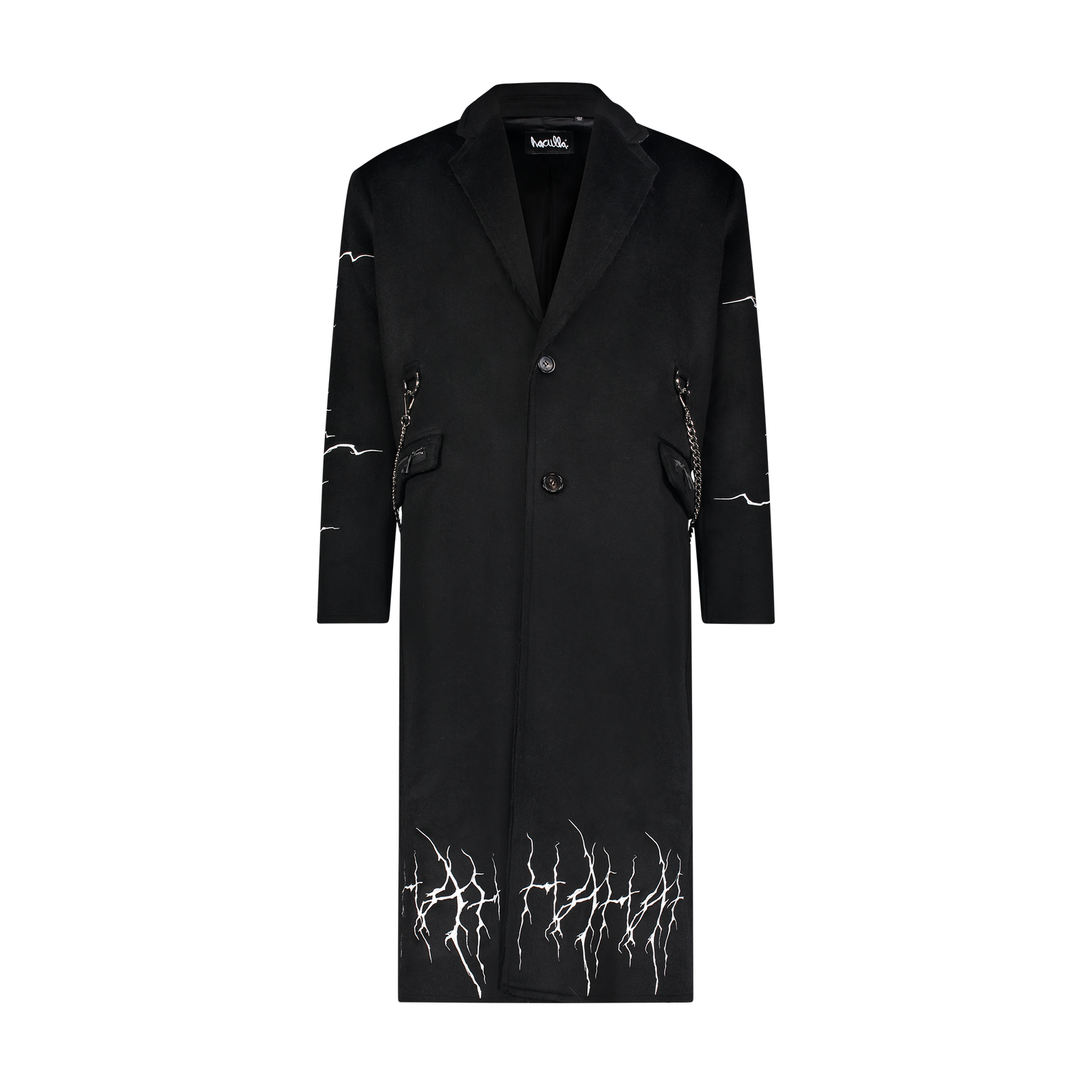 FALLEN ANGEL TRENCH COAT BLACK – Haculla