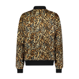 FACE OFF ANIMAL BOMBER BLACK/LEOPARD