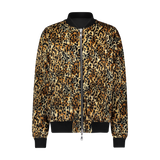 FACE OFF ANIMAL BOMBER BLACK/LEOPARD