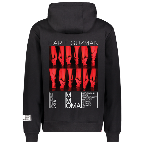 RED LIGHT HOODIE BLACK