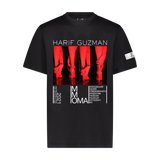 RED LIGHT TEE BLACK