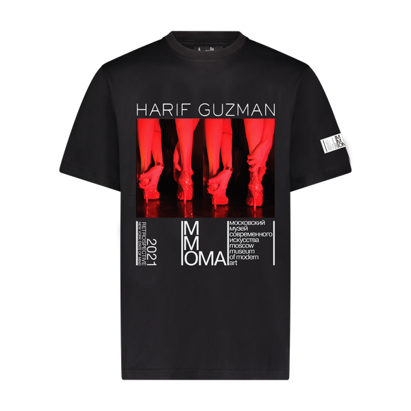 RED LIGHT TEE BLACK