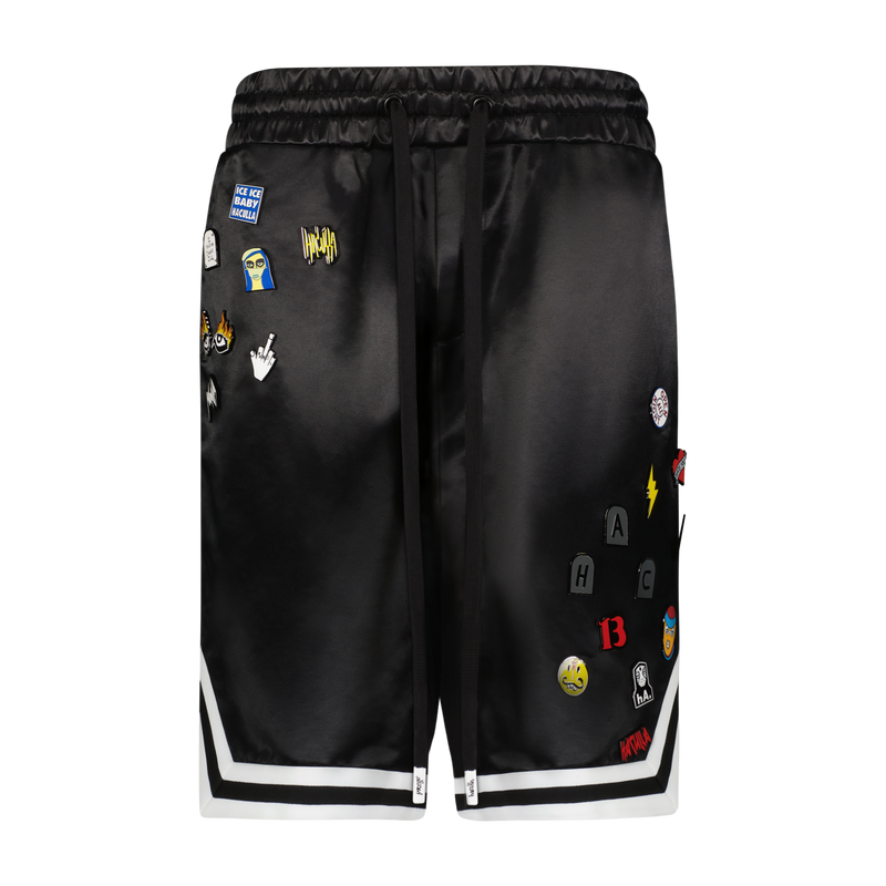 PIN EXPLOSION BASKETBALL SHORT BLACK