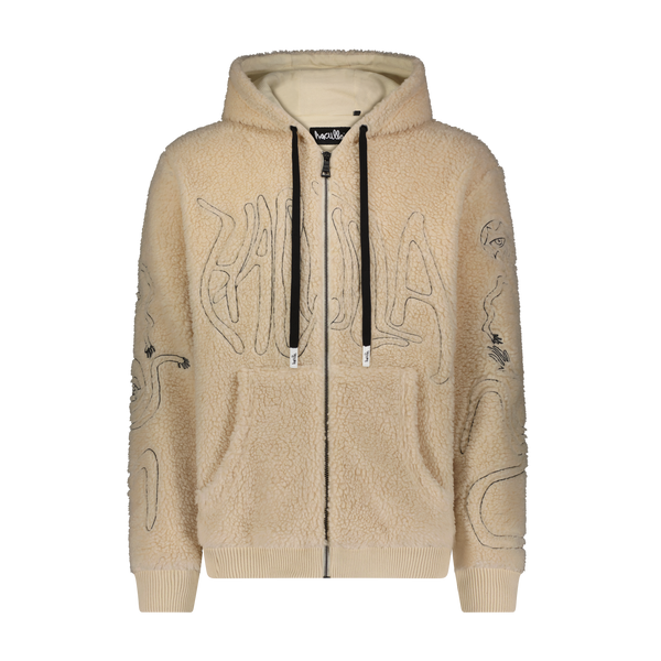 13 SHERPA ZIP UP HOODIE