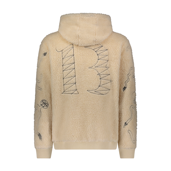 13 SHERPA ZIP UP HOODIE