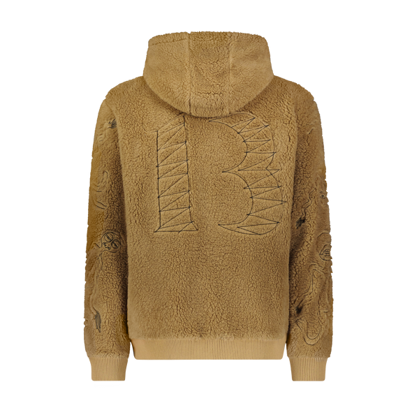 13 SHERPA ZIP UP HOODIE