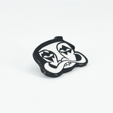 "L.E.S FACE" PIN