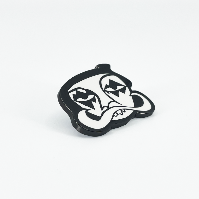 "L.E.S FACE" PIN