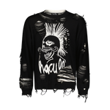 DISTRESSED HACULLA KNITTED SWEATER