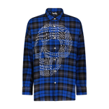 HACULLA LIVES SKULL WOVEN SHIRT