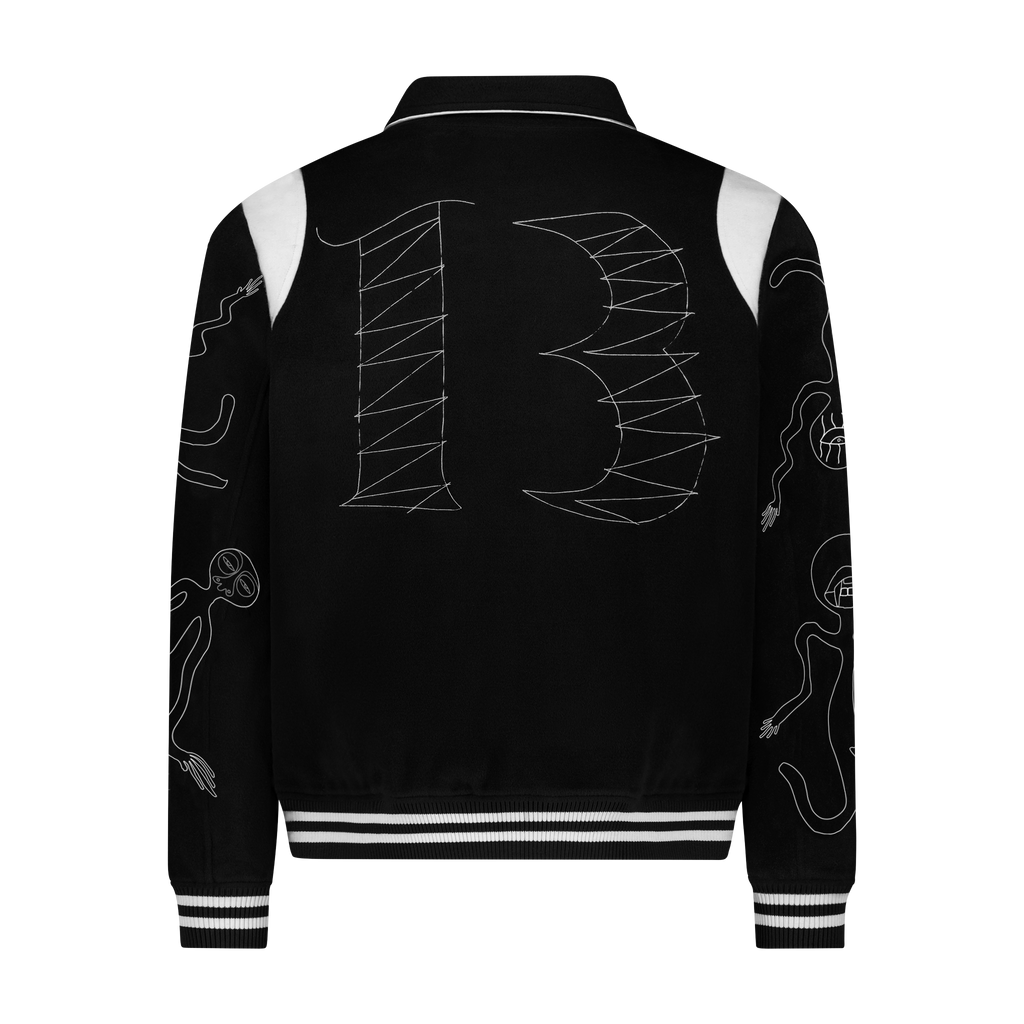 LV varsity jacket restocked now. Dm us on our instagram for more infor