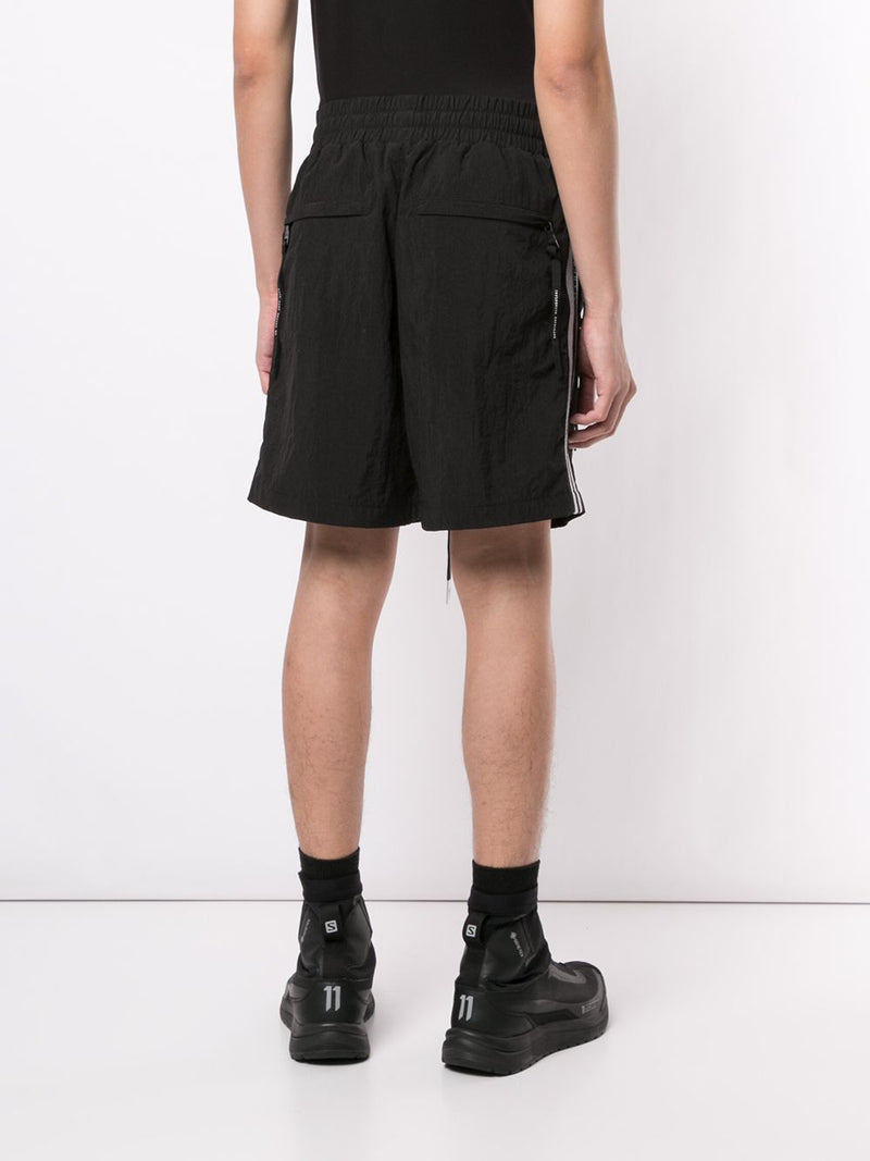 ZIPPER SHORTS BLACK