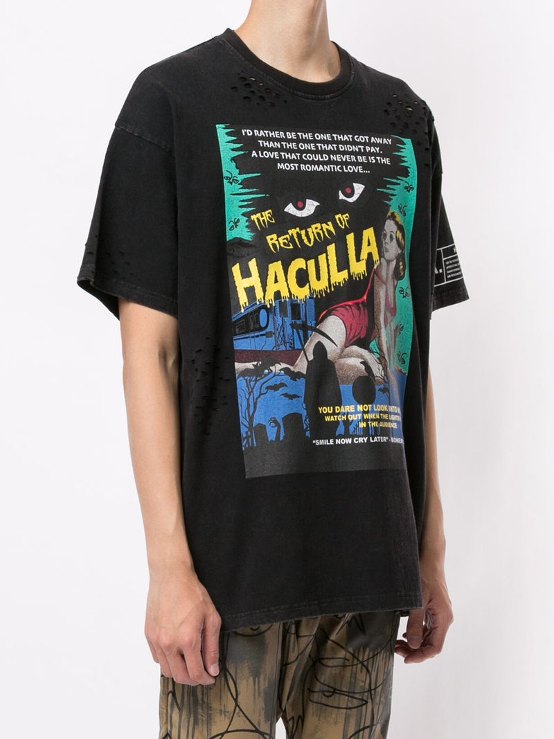RETURN OF HACULLA VINTAGE TEE BLACK