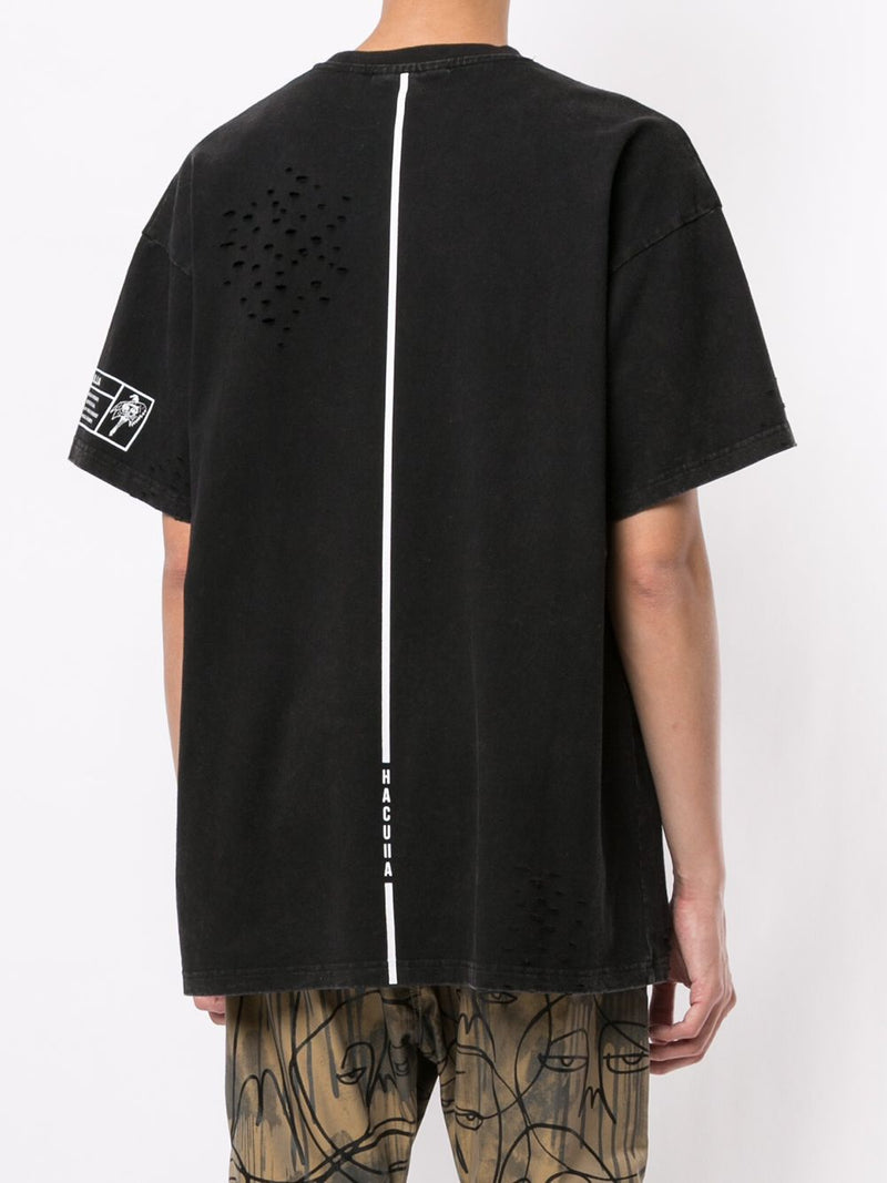 RETURN OF HACULLA VINTAGE TEE BLACK