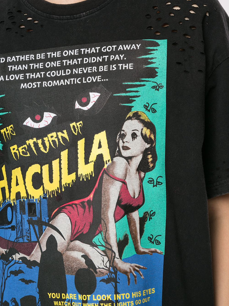 RETURN OF HACULLA VINTAGE TEE BLACK