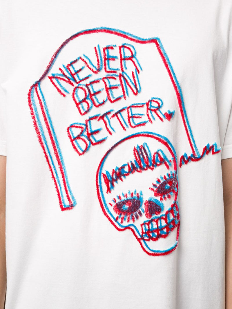 NEVER BEEN BETTER TEE OFF WHITE