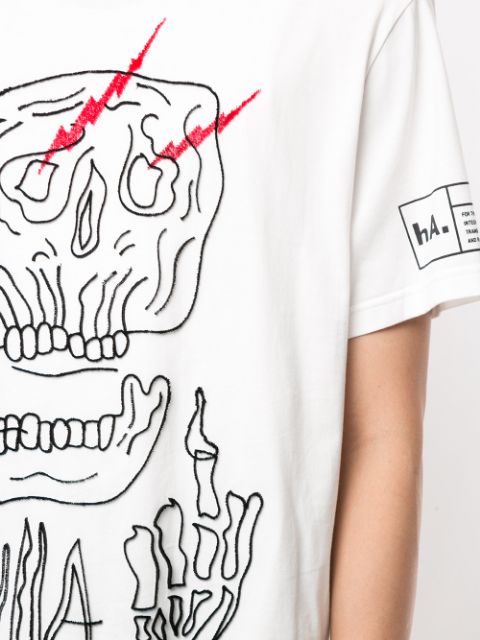 HACULLA SKULL TEE OFF WHITE