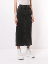 CINCHED WOVEN PANTS BLACK