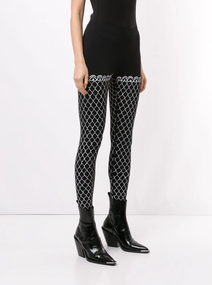 SIGNATURE LEGGINGS BLACK / WHITE