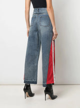 HYBRID DENIM PANT BLUE DENIM/ RED