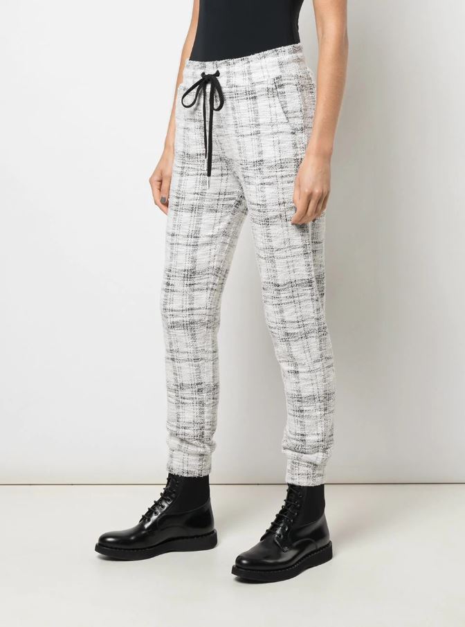 SIGNATURE EYES JOGGER WHITE TWEED