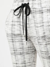 SIGNATURE EYES JOGGER WHITE TWEED