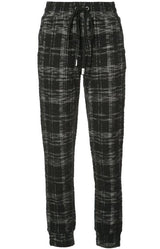 SIGNATURE EYES JOGGER BLACK TWEED